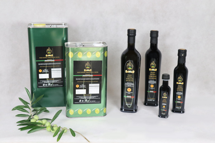 Olio extravergine Oliva - Linea Black